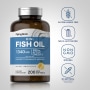 Mini Omega-3-fiskeolje 415 mg sitronsmak, 1340 mg (per dose), 200 Små myke gelkapslerImage - 2