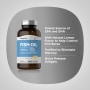 Omega-3 Fiskeoliemed citrussmag, 1200 mg, 240 Softgel for hurtig frigivelseImage - 1