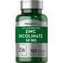 Picolinato de zinco (zinco de elevada absorção), 50 mg, 180 Cápsulas de Rápida Absorção