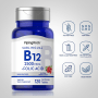 Vitamina B12 (2500 mcg) y ácido fólico (400 mcg), 120 Pastillas de rápida disoluciónImage - 3