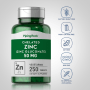 Quelato de zinco (gluconato), 50 mg, 250 Comprimidos vegetarianosImage - 1
