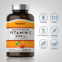 Vitamin C 1000 mg m/bioflavonoider og klungerroser - tas opp over tid, 240 Belagte kapslerImage - 3