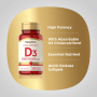 Vitamina D3 ad elevata potenza , 2000 IU, 250 Capsule in gelatina molle a rilascio rapidoImage - 1