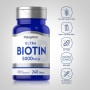 Biotín , 5000 mcg, 240 TabletyImage - 2