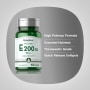 Vitamine E - , 200 IU, 100 Capsules molles à libération rapideImage - 1