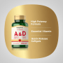 Vitamin A & D, (10.000 IE /1.000 IE), 250 Softgele mit schneller FreisetzungImage - 1