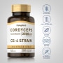 Cordyceps (Kiinanloisikka) -sieni, 2000 mg/annos, 200 Pikaliukenevat kapselitImage - 2