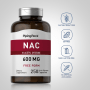 N-acetilcisteína (NAC), 600 mg, 250 Cápsulas de Rápida AbsorçãoImage - 2