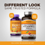 Vitamin C 1000 mg with Rosehips Timed Release, 240 Coated CapletsImage - 0
