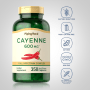 Cayenne, 600 mg, 350 Kapseln mit schneller FreisetzungImage - 1