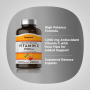 Vitamin C 1000 mg with Rosehips Timed Release, 240 Coated CapletsImage - 1