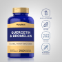 Kvercetín a bromelain, 400 mg (v jednej dávke), 240 Kapsule s rýchlym uvoľňovanímImage - 2