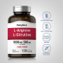 L-Arginine 500 mg et Citrulline 250 mg, 1000/500 mg, 120 Gélules à libération rapideImage - 2