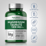 Magnesio taurato (a dose), 1000 mg (per dose), 250 Pastiglie rivestiteImage - 1