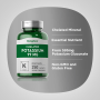 Quelato de potássio (gluconato), 99 mg, 250 Vegetariana Comprimidos oblongosImage - 1