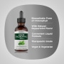 Chlorophylle liquide (arôme naturel de menthe poivrée), 2 fl oz (59 mL) Compte-gouttes en verreImage - 2