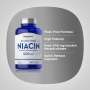 Niacyna niewywołująca rumieńców , 500 mg, 240 Kapsułki o szybkim uwalnianiuImage - 1
