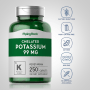 Kelatiziran kalij (glukonat) , 99 mg, 250 Vegetarijanska Tablete v obliki kapsuleImage - 2