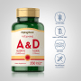 Vitamin A & D, (10,000 IU /1,000 IU), 250 Quick Release SoftgelsImage - 2