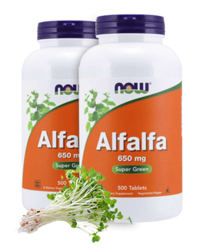 Alfalfa-Nahrungsergänzungsmittel
