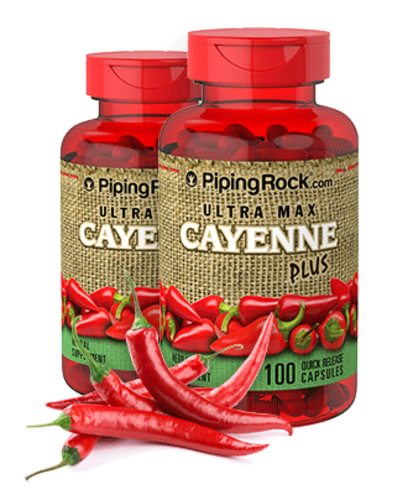 Cayenne-Nahrungsergänzungsmittel