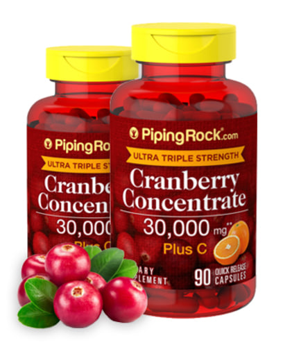 Cranberry-Ergänzungsstoffe