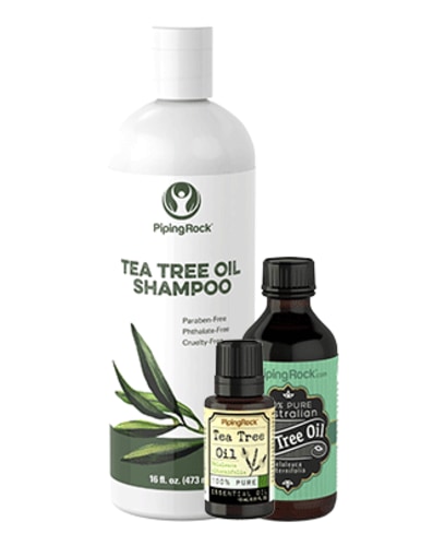 Prodotti con olio dell'albero del tè