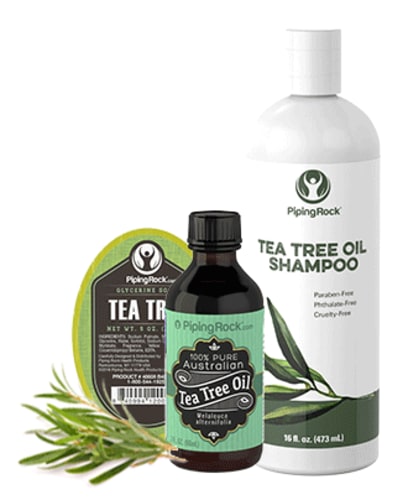 Produkty na bazie olejku z drzewa herbacianego