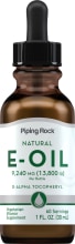 Huile de vitamine E 100 % naturelle - , 13,650 IU, 1 fl oz (30 mL) Compte-gouttes en verre
