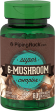 6 Mushroom Extract Complex, 60 Quick Release Capsules