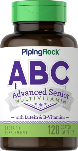ABC Advanced Senior met luteïne en lycopeen, 120 Gecoate capletten