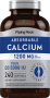 Calcium absorbable 1 200 mcg plus D 5 000 IU (par portion) , 240 Capsules molles à libération rapide