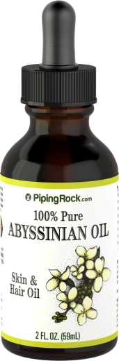 Aceite de Abisinia 100 % puro, 2 fl oz (59 mL) Frasco con dosificador