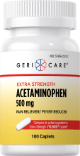 Acetaminophen 500 mg, Compare to TYLENOL , 100 Caplets