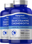 Modernstes Glucosamin-Chondroitin MSM Plus in doppelter Stärke Kurkuma, 180 Kapseln mit schneller Freisetzung, 2  Flaschen