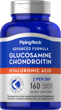 Glucosamine avancée Chondroïtine Acide Hyaluronique, 160 Petits comprimés enrobés
