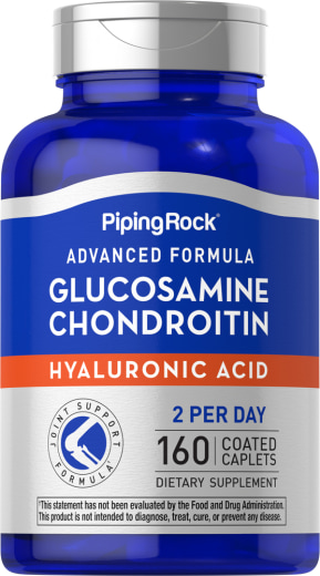 Ácido Hialurônico com Condroitina e Glucosamina, 160 Comprimidos oblongos revestidos