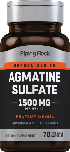 Agmatin sulfat, 1500 mg, 70 Kapsule s hitrim sproščanjem