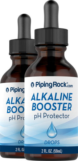 Alkaline Booster pH Protector Drops, 2 fl oz (59 mL) Pipetteflaske, 2  Pipetteflasker