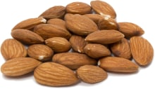 Almonds Raw Unsalted, 1 lb (454 g) Bag