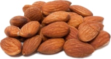 Almonds Roasted Unsalted, 1 lb (454 g) Bag