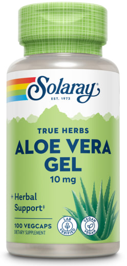 Aloe Vera Gel Concentrate, 100 Vegetarian Capsules