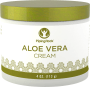 Crème hydratante d'Aloe Vera, 4 oz (113 g) Bocal
