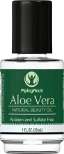 Huile de beauté à l'Aloe Vera 100 % pure, 1 fl oz (30 mL) Bouteille