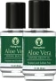Óleo de beleza de Aloe Vera 100% puro, 1 fl oz (30 mL) Frascos, 2  Frascos