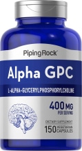 Alpha GPC, 400 mg (par portion), 150 Gélules végétales