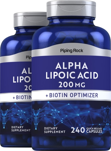 Alpha Lipoic Acid, 200 mg, 240 Quick Release Capsules, 2  Bottles