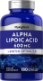 Alpha lipoična kiselina plus optimizator biotina s brzim otpuštanjem, 600 mg, 180 Kapsule s brzim otpuštanjem