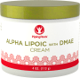 Alfa-liponsyre med DMAE-krem, 4 oz (113 g) Krukke