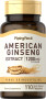 Amerikansk ginseng, 1200 mg (pr. dosering), 110 Kapsler for hurtig frigivelse